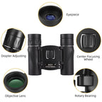 Outdoor Low-light Night Vision High-power HD Mini Binoculars