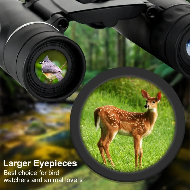 Outdoor Low-light Night Vision High-power HD Mini Binoculars