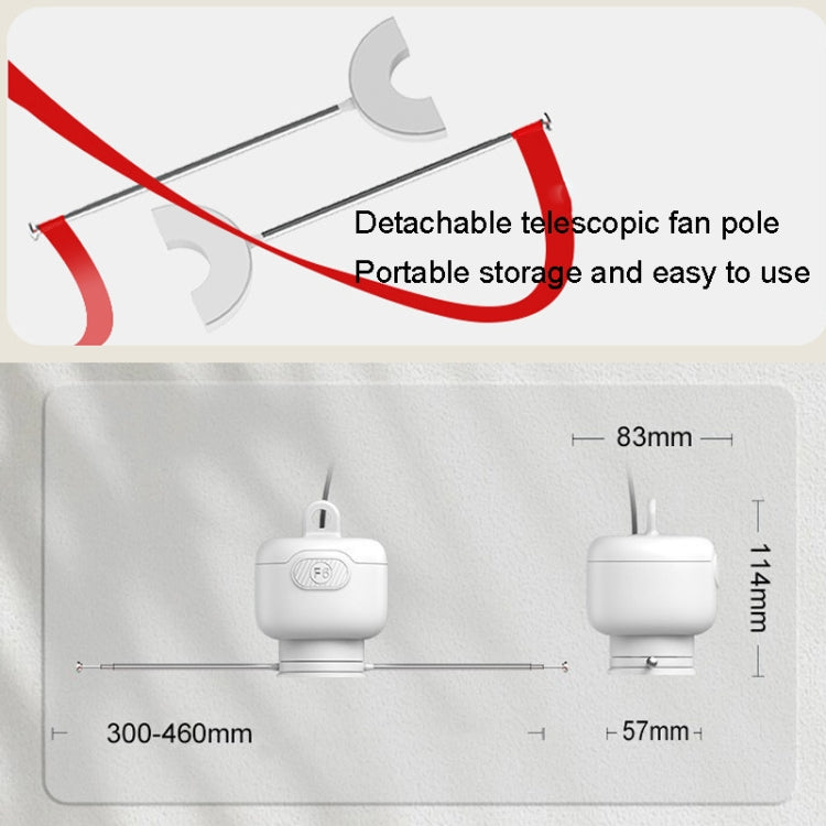 Delicatessen Fly Catching Ceiling Fan Catering Restaurant Fly Repellent Device — view 6