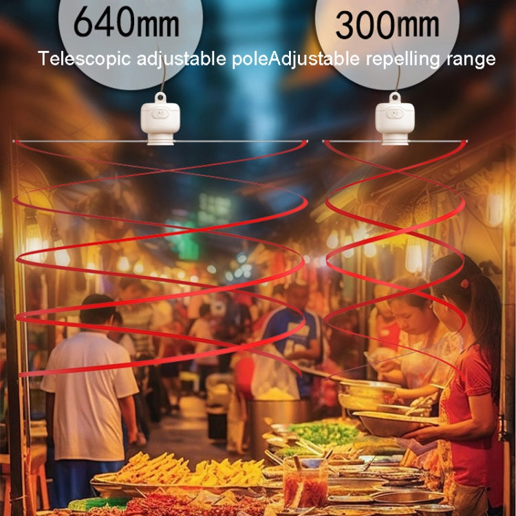 Delicatessen Fly Catching Ceiling Fan Catering Restaurant Fly Repellent Device — view 7