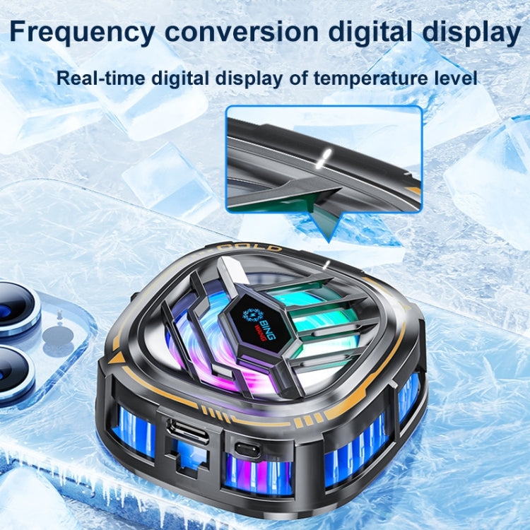 X76 Magnetic Digital Display Semiconductor Mobile Phone Radiator with Chip