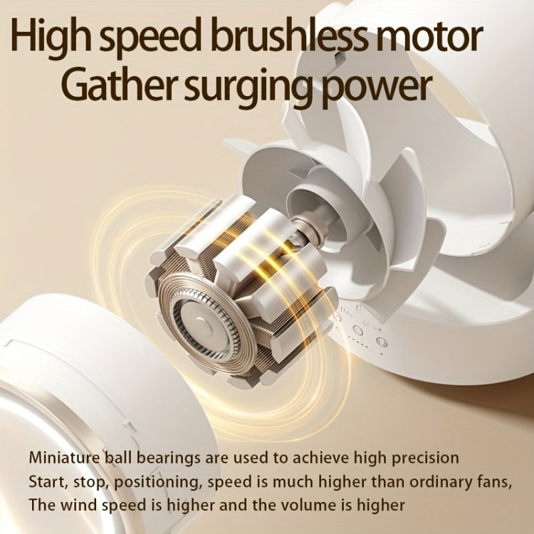 3 In 1 Multifunctional Desktop Fan with LED Light Cosmetic Mirror