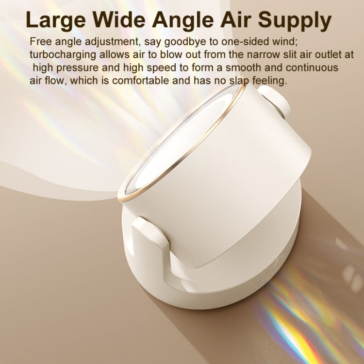 3 In 1 Multifunctional Desktop Fan with LED Light Cosmetic Mirror