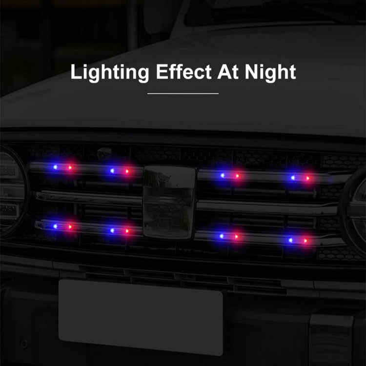 Solar Warning Light Anti-rear Collision LED Flashing Light