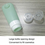 60ml Silicone Suction Cup With Brush Squeezed Bottle Portable Travel Storage Bottle — view 7