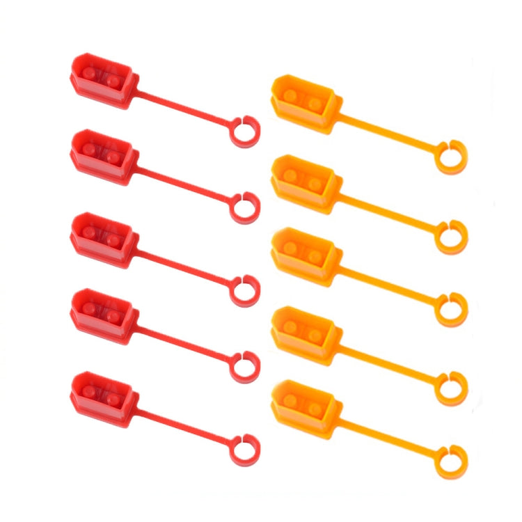 10pcs /Pack XT60 Lithium Battery Plug Protective Cover Plug Dustproof Anti-oxidation Insulation Cover