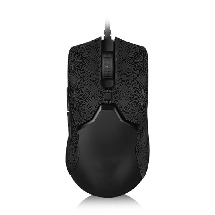 Snowflake Pattern Anti-slip Mouse Stickers — For Razer Viper Ultimate Blue Full Surround