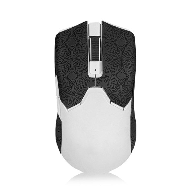 Snowflake Pattern Anti-slip Mouse Stickers — For Razer Viper Mini Blue Full Surround