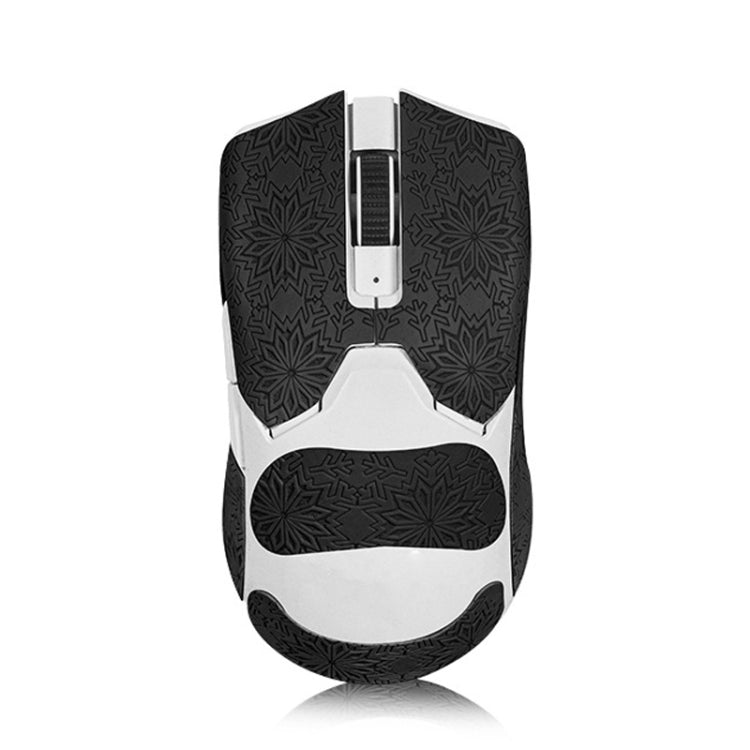 Snowflake Pattern Anti-slip Mouse Stickers — For Razer Viper V2 Pro Blue Full Surround