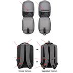 Large-Capacity Waterproof Business Commuter Laptop Backpack with USB Port — view 7