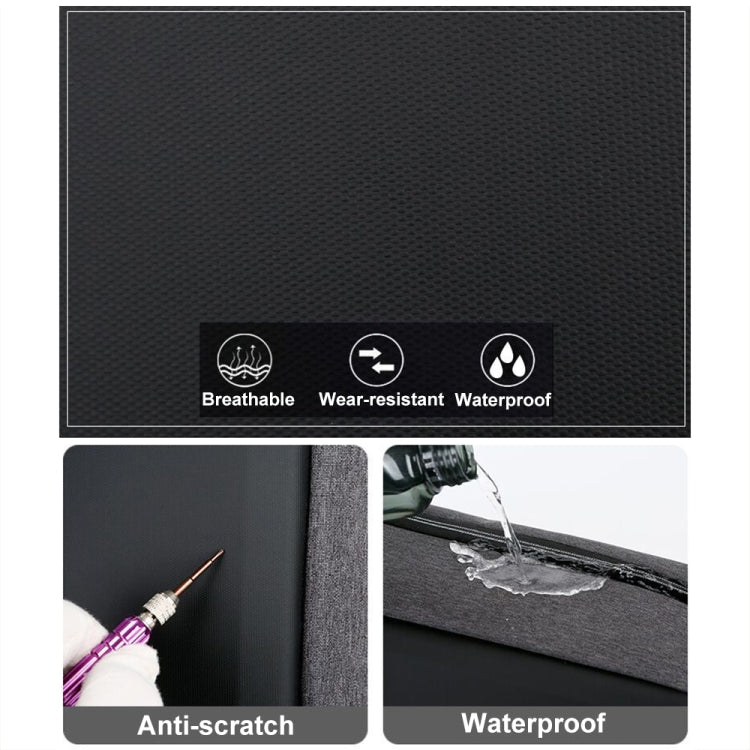 Large-Capacity Waterproof Business Commuter Laptop Backpack with USB Port — view 11