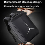 Large-Capacity Waterproof Business Commuter Laptop Backpack with USB Port — view 12