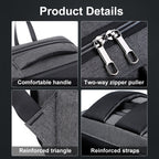 Large Capacity Password Lock Anti-Theft Laptop Backpack With USB Port — view 14