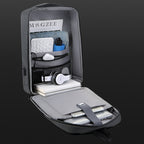 Large Capacity Password Lock Anti-Theft Laptop Backpack With USB Port — view 8