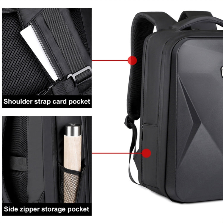Password Lock Large Capacity Waterproof Laptop Backpack with USB Port — view 8