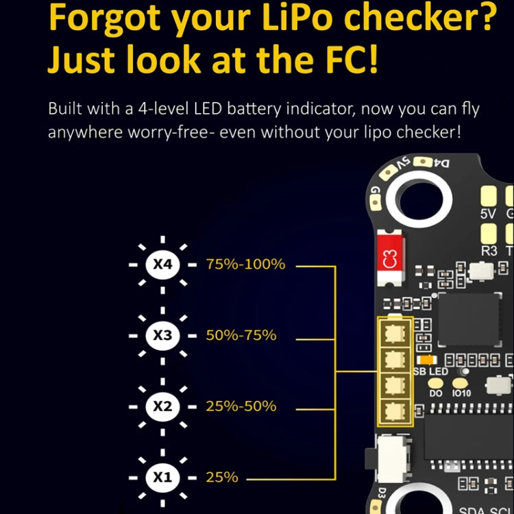 3-6S Lipo Barometer For RC Drone