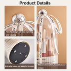 Rotating Makeup Brush Storage Bucket Desktop Cosmetic Storage Box — view 6