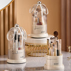 Rotating Makeup Brush Storage Bucket Desktop Cosmetic Storage Box — view 8