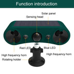 N911W Solar Powered Mouse Repeller Alarm Infrared Sensor Animal Repellent — view 5