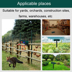 N911W Solar Powered Mouse Repeller Alarm Infrared Sensor Animal Repellent — view 7