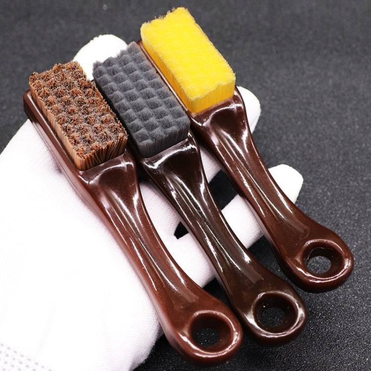 2pcs Amber Handle Walnut Diamond Olive Coloring Tool — view 2
