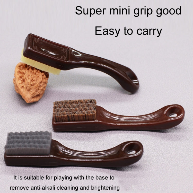 2pcs Amber Handle Walnut Diamond Olive Coloring Tool — view 3