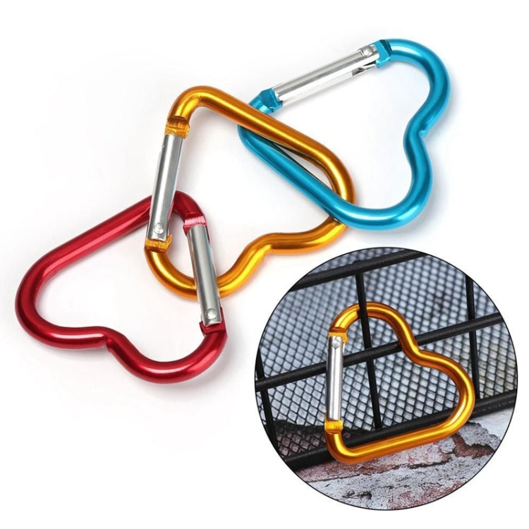 5pcs Love Hiking Buckles Backpack Hooks Cell Phone Water Bottle Hooks