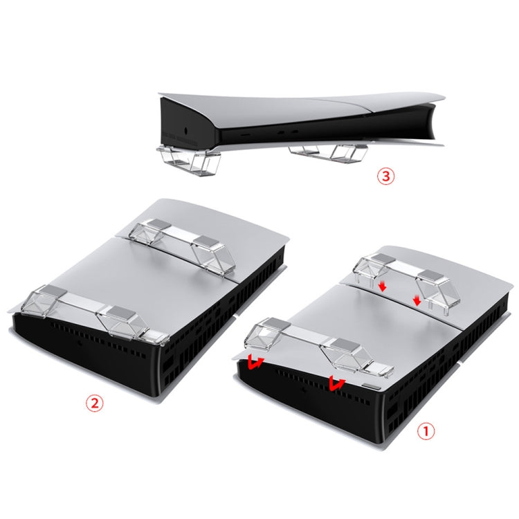 For Sony PS5 Slim DOBE TP5-3582 Game Console Horizontal Storage Holder — view 4