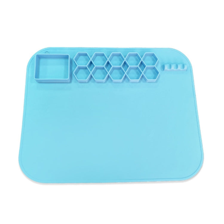 40 x 50cm Square Silicone Painting Pad Art Mat for Drawing Clay — Square Color