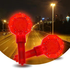 Traffic Warning Plum Blossom Light Handheld Construction Roadblock Light