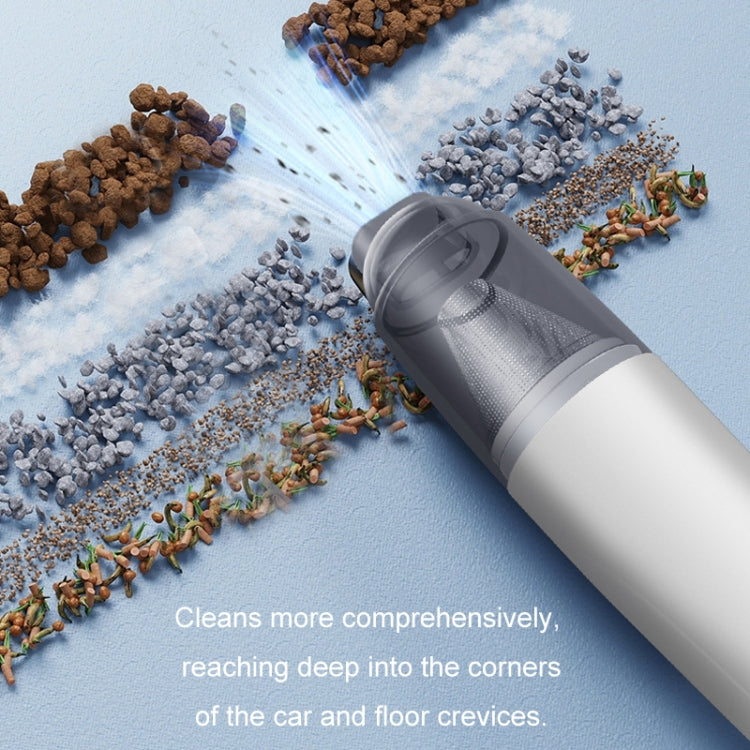 3 in 1 Mini Wireless Charging Handheld Car Vacuum Cleaner