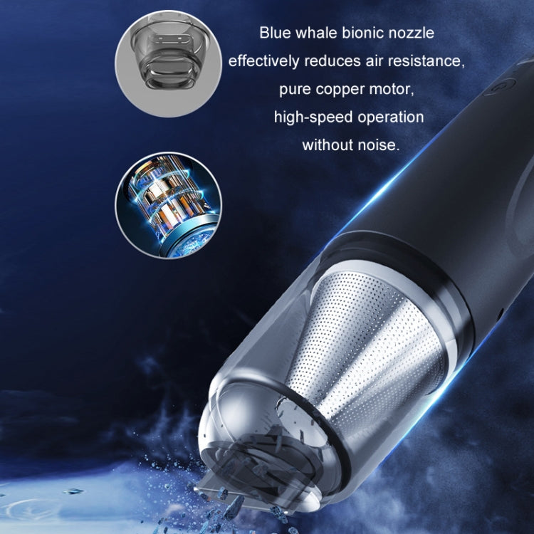 3 in 1 Mini Wireless Charging Handheld Car Vacuum Cleaner