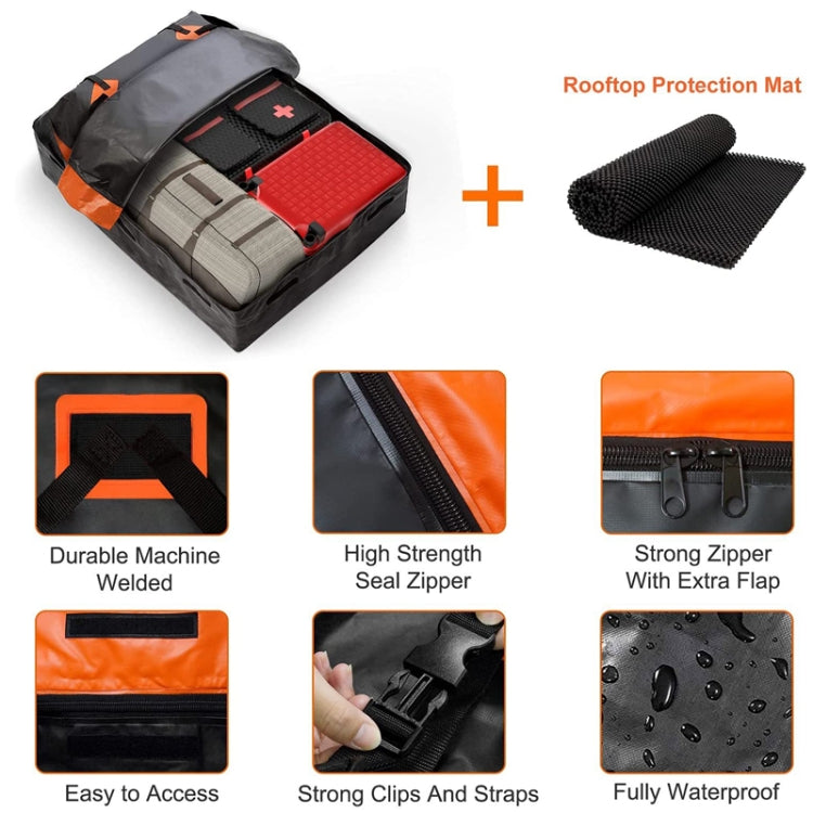 Waterproof Car Roof Storage Luggage Bag