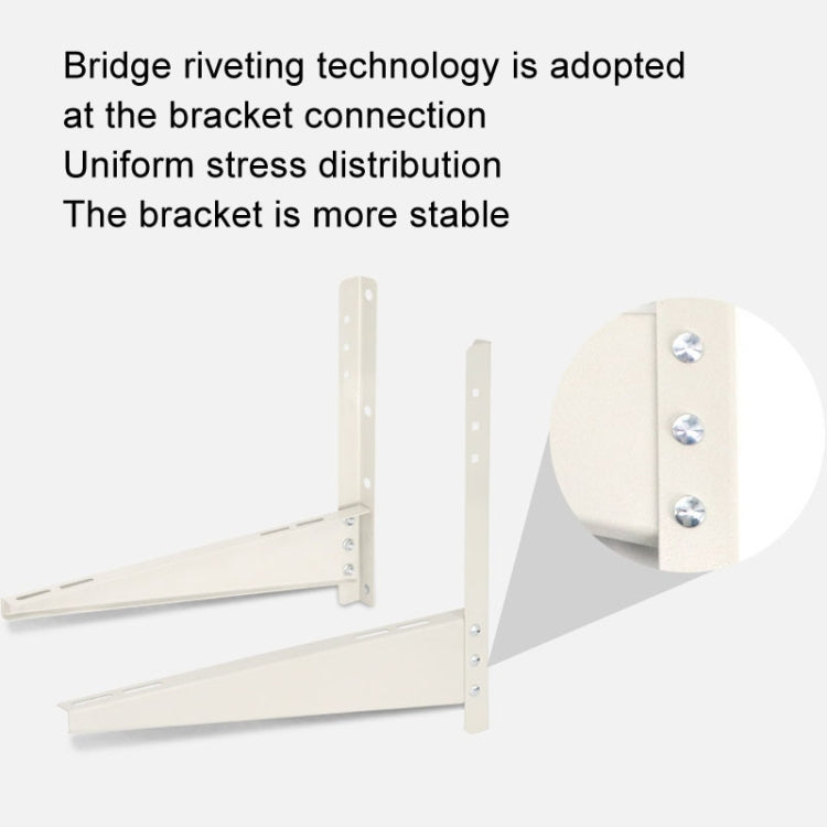 Thickened Cold Rolled Steel Air Conditioner Outside Unit Bracket Universal Air Conditioner Wall Mount Support — view 6