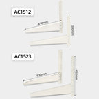 Thickened Cold Rolled Steel Air Conditioner Outside Unit Bracket Universal Air Conditioner Wall Mount Support — view 10