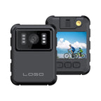 2.0 Inch IPS Screen Video Recorder With Back Clip IP65 Waterproof Mini Camcorders