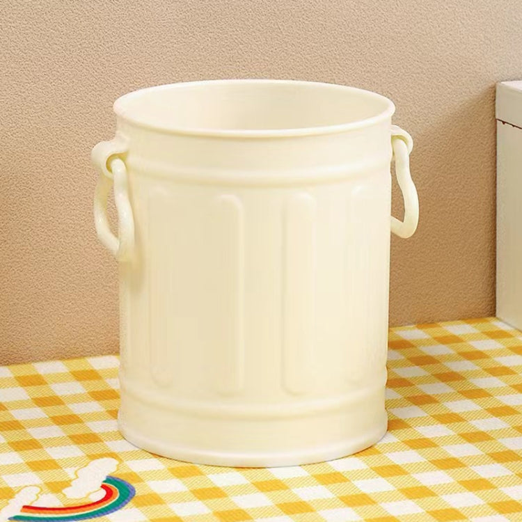 Large-capacity Student Desktop Organizer Pen Container Girls Makeup Brush Storage Bucket