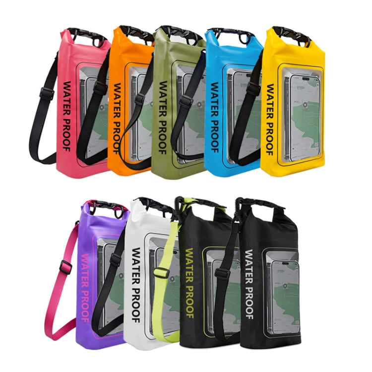 2 In 1 Outdoor Cycling Crossbody Phone Bag PVC Swimming IPX6 Waterproof Bag