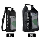 2 In 1 Outdoor Cycling Crossbody Phone Bag PVC Swimming IPX6 Waterproof Bag