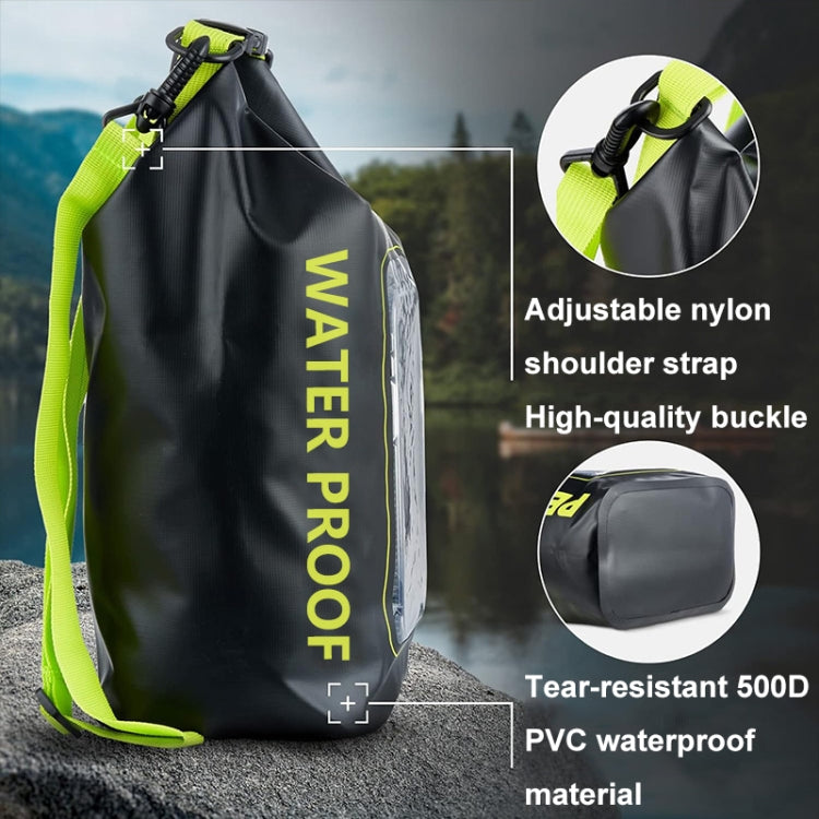 2 In 1 Outdoor Cycling Crossbody Phone Bag PVC Swimming IPX6 Waterproof Bag