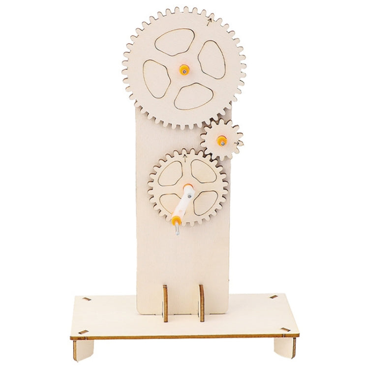 Physics Experiment Variable Speed Transmission Material Kit Kids Puzzle Toy, Gear Triple Action