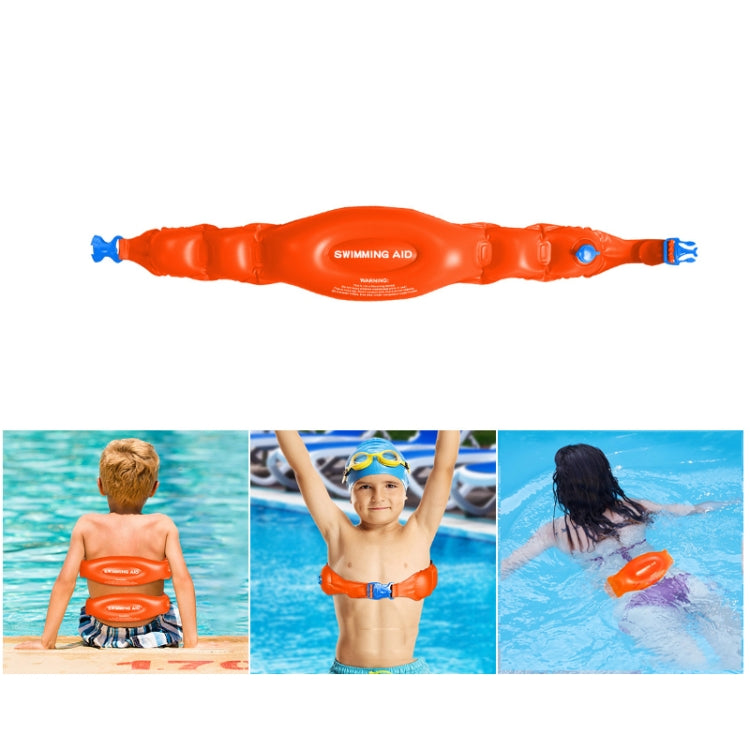 Swimming Auxiliary Belt Inflatable High Buoyancy Floaties for Swim Learning Beginners — 3 In 1 Kit