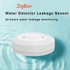 Zigbee Water Leak Detector Water Sensor Alarm Support Tuya APP / Google Assistant / Aleax / Yandex Alice — Zigbee WiFi