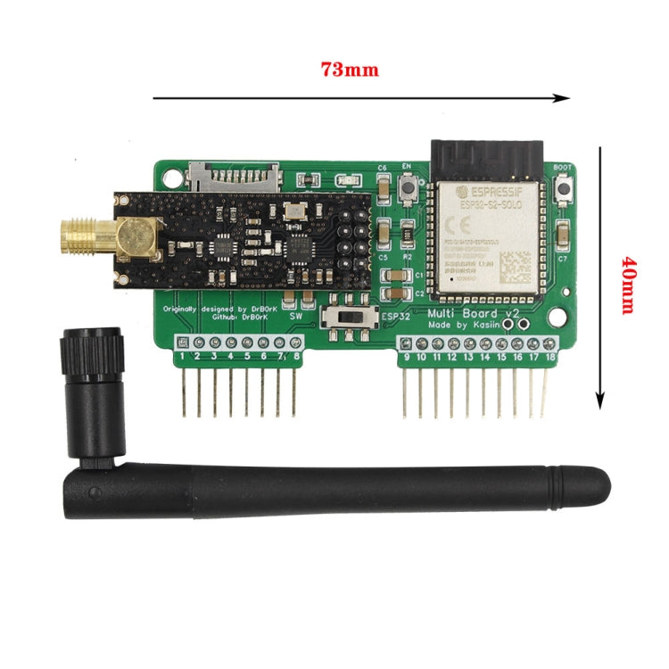 For Flipper Zero WiFi Multiboard NRF24+ESP32 Development Board