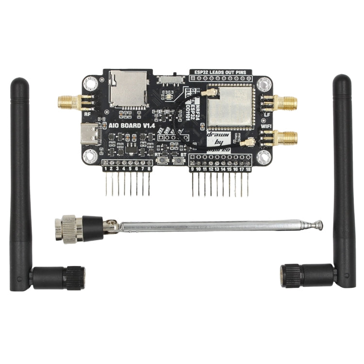 WIFI NRF24+ESP32 Multi-Function Expansion Module, 3 in 1