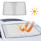 Car Windshield Sun Protection Heat Insulation Special-shaped Sunshade