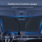 Car Windshield Sun Protection Heat Insulation Special-shaped Sunshade
