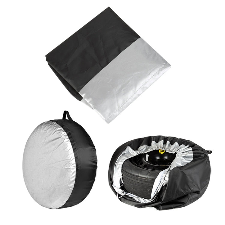 210D Oxford Cloth Car Waterproof Dirt-resistant Tire Protective Cover