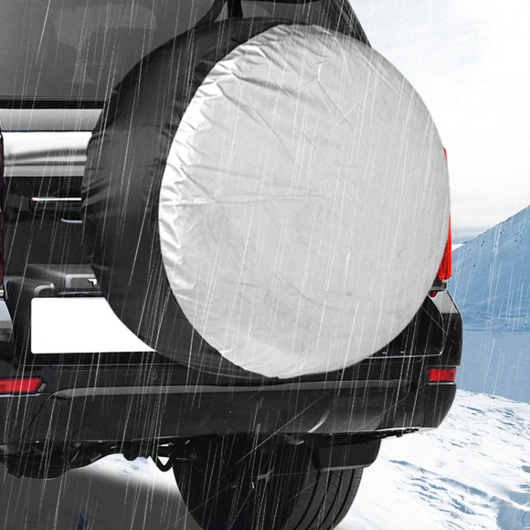 210D Oxford Cloth Car Waterproof Dirt-resistant Tire Protective Cover