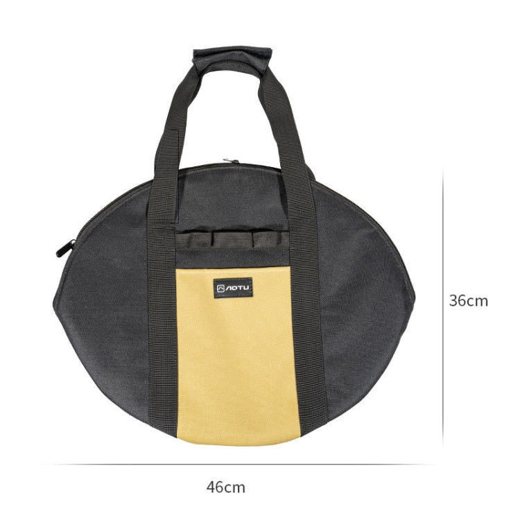 Outdoor Cast Iron Pot Storage Bag Grill Frying Pan Handheld Thickened Storage Bag